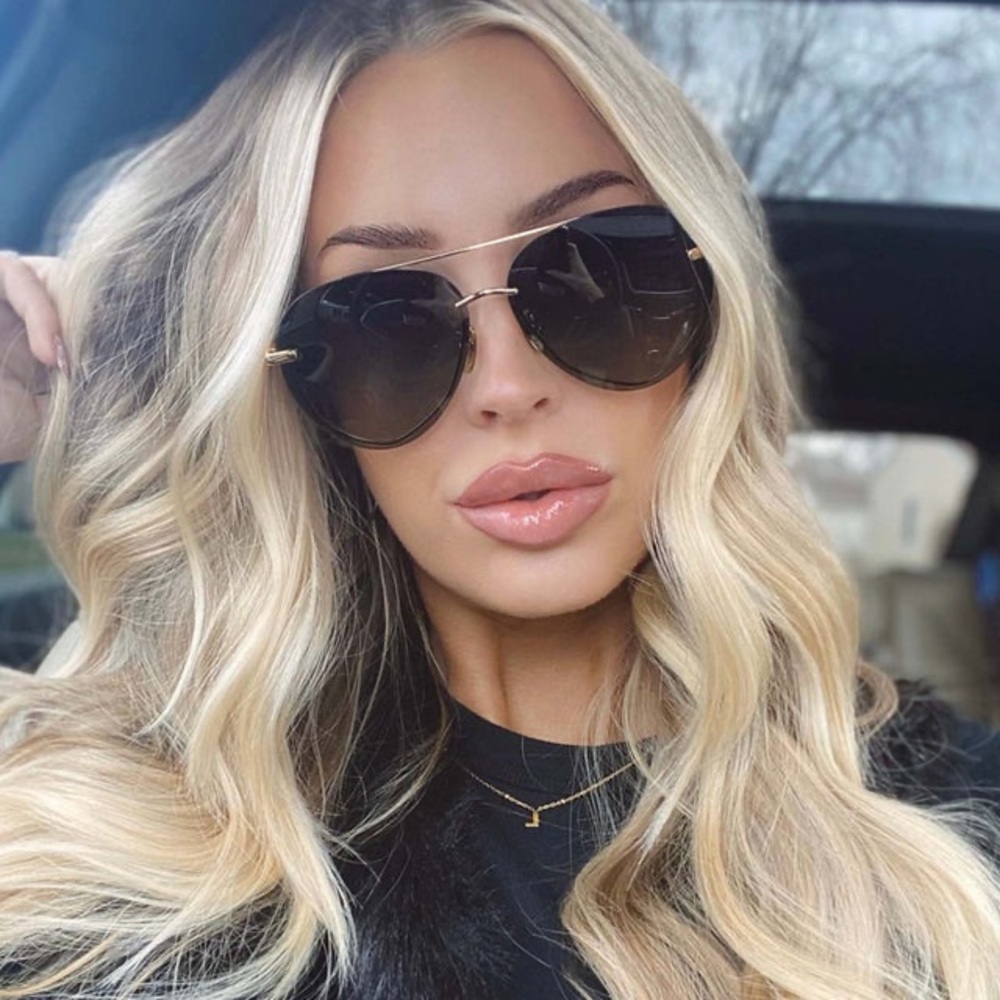 Diff Lenox Gold Black Gradient Polarized Sunglass… - image 8